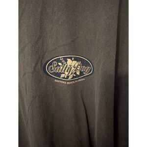 Salty Dog Daytona Beach Florida Graphic T-Shirt Brown XXL Yesterdays Tee